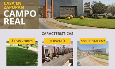 CASA EN CAMPO REAL, ZAPOPAN, JALISCO