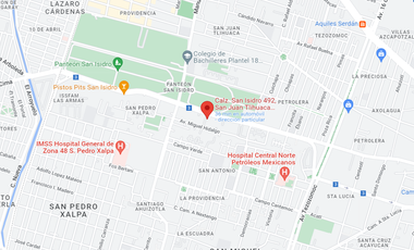 Departamento En Calzada San Isidro, San Juan Tlihuaca, Azcapotzalco, Cdmx
