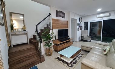 Dijual Rumah Cluster Tevana BSD City Tangerang Selatan Sudah Full Renovasi Semi Furnished Bagus Murah Nyaman Lokasi Strategis Siap Huni