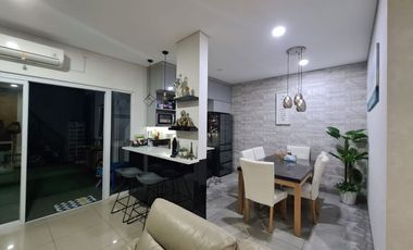 Dijual Rumah Cluster Tevana BSD City Tangerang Selatan Sudah Full Renovasi Semi Furnished Bagus Murah Nyaman Lokasi Strategis Siap Huni