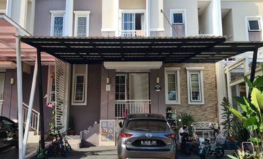 Dijual Rumah Cluster Tevana BSD City Tangerang Selatan Sudah Full Renovasi Semi Furnished Bagus Murah Nyaman Lokasi Strategis Siap Huni