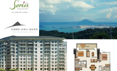 RFO 2BR Condo for Sale in SERIN EAST TAGAYTAY