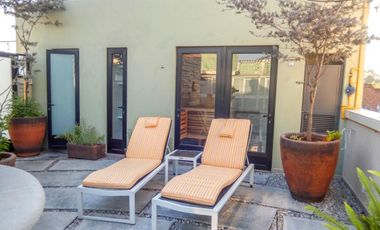 Departamento CON TERRAZA PRIVADA EN PLANTA BAJA, EN RENTA, Casa Nogal, Santa María La Ribera