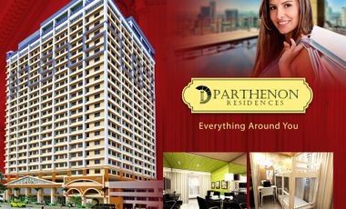 READY FOR OCCUPANCY-22 sqm 1 bedroom condo for sale in Parthenon Residences Cebu City