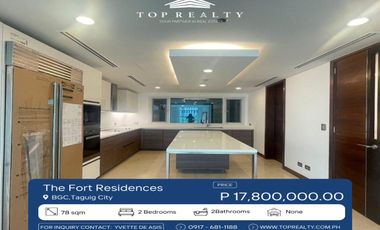 Condo for Sale in BGC, Fort Bonifacio, Taguig at The Fort Residences 2BR