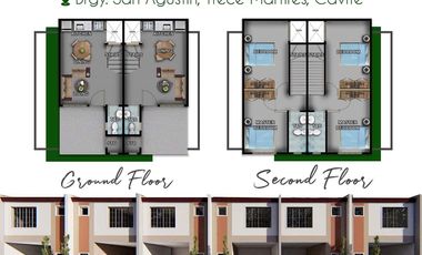 2-bedroom Commercial Townhouse House and Lot for sale in Trece Martires Cavite