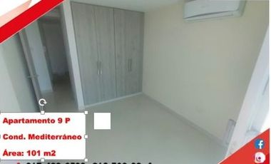 SE VENDE ESPECTACULAR APARTAMENTO - C. RES. MEDITERRANEO - NEIVA (H)