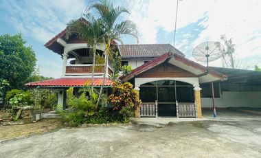 THAI STYLE HOUSE FOR RENT/SALE WITH LARGE LAND, SARAPHI CHIANG MAI