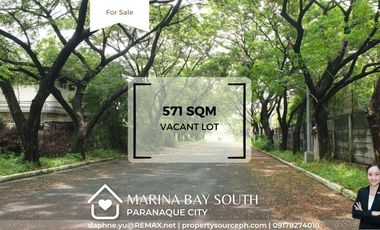 Marina Bay South Vacant Lot for Sale! Paranaque City