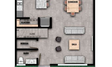 Preciosa residencia en VENTA ZEN LIFE 1, 3recamaras,roof, jardin, sala TV