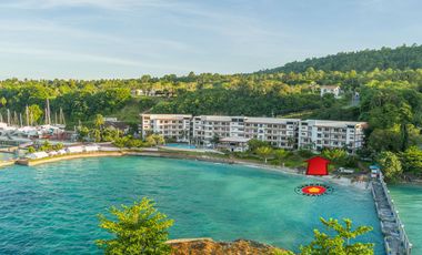 Studio Condo Unit For Sale in Beachfront Holiday Oceanview Residences Babak Samal