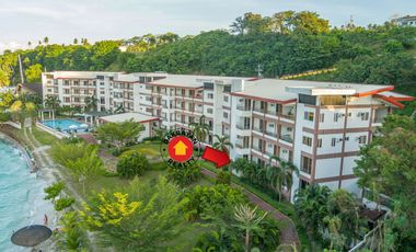 Studio Condo Unit For Sale in Beachfront Holiday Oceanview Residences Babak Samal