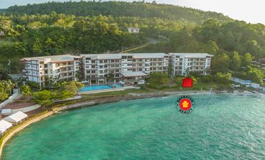 Studio Condo Unit For Sale in Beachfront Holiday Oceanview Residences Babak Samal