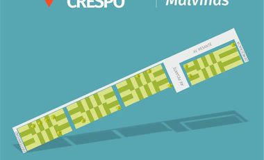 Lote en venta Loteo Malvinas Crespo