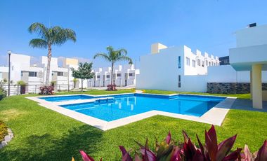 Venta de casa en fraccionamiento en Morelos con alberca 3 recamaras aceptamos creditos