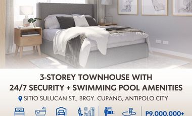 3 Storey Townhouse in Antipolo City (Near SM Masinag and Lilac Marikina)