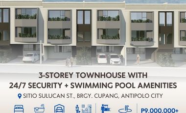 3 Storey Townhouse in Antipolo City (Near SM Masinag and Lilac Marikina)