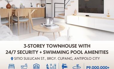 3 Storey Townhouse in Antipolo City (Near SM Masinag and Lilac Marikina)