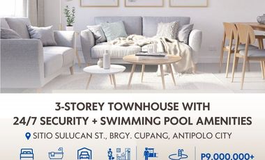 3 Storey Townhouse in Antipolo City (Near SM Masinag and Lilac Marikina)