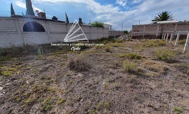 VENTA DE TERRENO NIVELADO EN XAHUENTO TULTEPEC CERCA DEL AIFA
