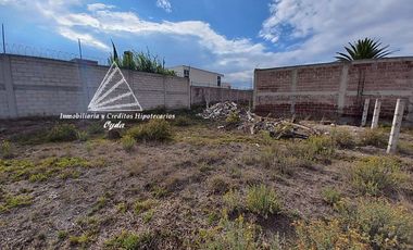VENTA DE TERRENO NIVELADO EN XAHUENTO TULTEPEC CERCA DEL AIFA