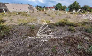VENTA DE TERRENO NIVELADO EN XAHUENTO TULTEPEC CERCA DEL AIFA
