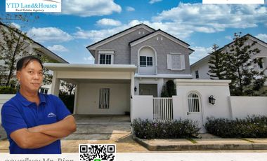 2-storey detached house for rent, Chaiyaphruek Bangna Km.15 100% new house condition, never been lived in.