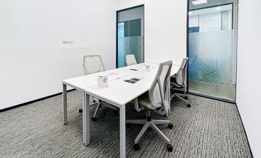 All-inclusive access to professional office space for 3 persons in Regus GT Tower Makati