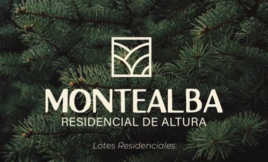 TERRENOS RESIDENCIALES MONTEALBA EN VENTA EN JESÚS DEL MONTE