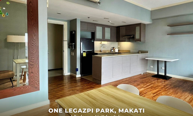 1BR with 1 Parking in One Legazpi Park Makati for Sale