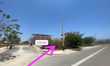 TERRENO EN VENTA –  EN ESQUINA -URB.BOULEVARD PARK PLAZA - CASTILLA-PIURA