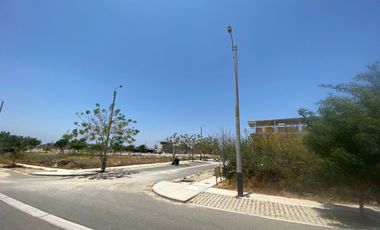 TERRENO EN VENTA –  EN ESQUINA -URB.BOULEVARD PARK PLAZA - CASTILLA-PIURA