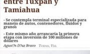 Ranchos en Venta en Tamiahua, Ideal Para Inversionistas