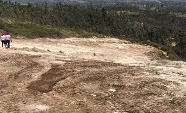 Venta de terreno en Otavalo sector Gualsaqui, 2200 m2