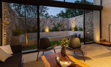 RENTA MODERNA VILLA EN TEMOZÓN NORTE, VILLA SIN MUEBLES., RENTA