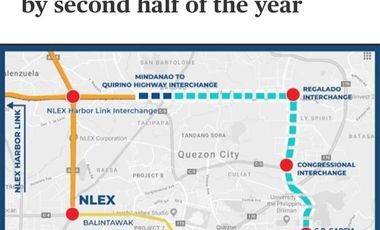 Industrial Commercial Lots in Mindanao Avenue Extension Caybiga Caloocan near NLEX