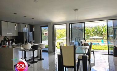 ALOJAMIENTO RURAL CASA CAMPESTRE LUJOSA EN ARRIENDO EJE CAFETERO PEREIRA