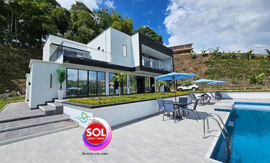 ALOJAMIENTO RURAL CASA CAMPESTRE LUJOSA EN ARRIENDO EJE CAFETERO PEREIRA