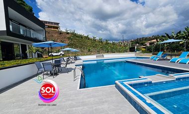 ALOJAMIENTO RURAL CASA CAMPESTRE LUJOSA EN ARRIENDO EJE CAFETERO PEREIRA