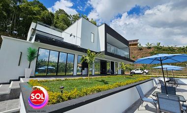 ALOJAMIENTO RURAL CASA CAMPESTRE LUJOSA EN ARRIENDO EJE CAFETERO PEREIRA