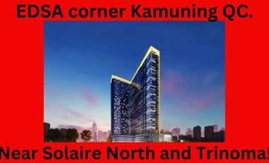 Condo in Quezon city along Edsa corner GMA kamuning Glam residences of SMDC near Trinoma and North Solaire