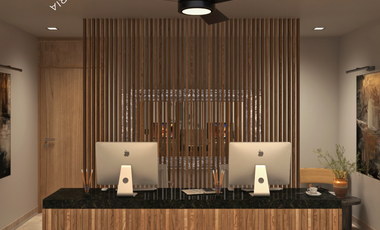 Departamento de lujo en venta en Mérida con terraza y amenidades