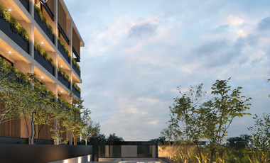 Departamento de lujo en venta en Mérida con terraza y amenidades