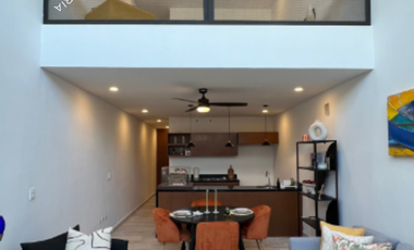 Departamento de lujo en venta en Mérida con terraza y amenidades