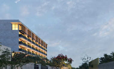 Departamento de lujo en venta en Mérida con terraza y amenidades