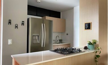 PR21143 Apartamento eAmoblado en arriendo en el sector Las Brujas