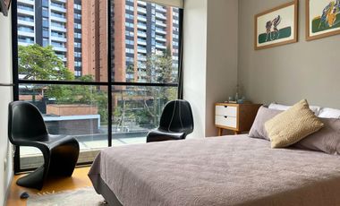 PR21143 Apartamento eAmoblado en arriendo en el sector Las Brujas