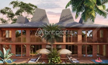 Unique Terracotta Style Leasehold Townhouse with Enclosed Living in Ubud