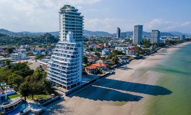 112 Sq M- Fully Furnished Sea View Condo For Sale- Seaside Facilities- Hua Hin