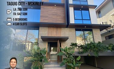 Brand New House and Lot For Sale in Mckinley Hill Village at Mckinley Taguig City